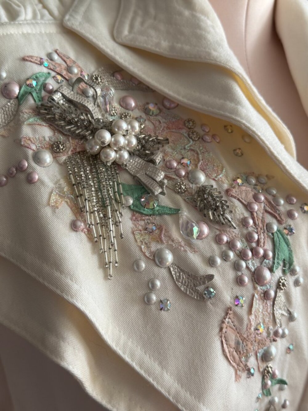 Vintage IIF 80's beaded dress - Picture 4 of 16
